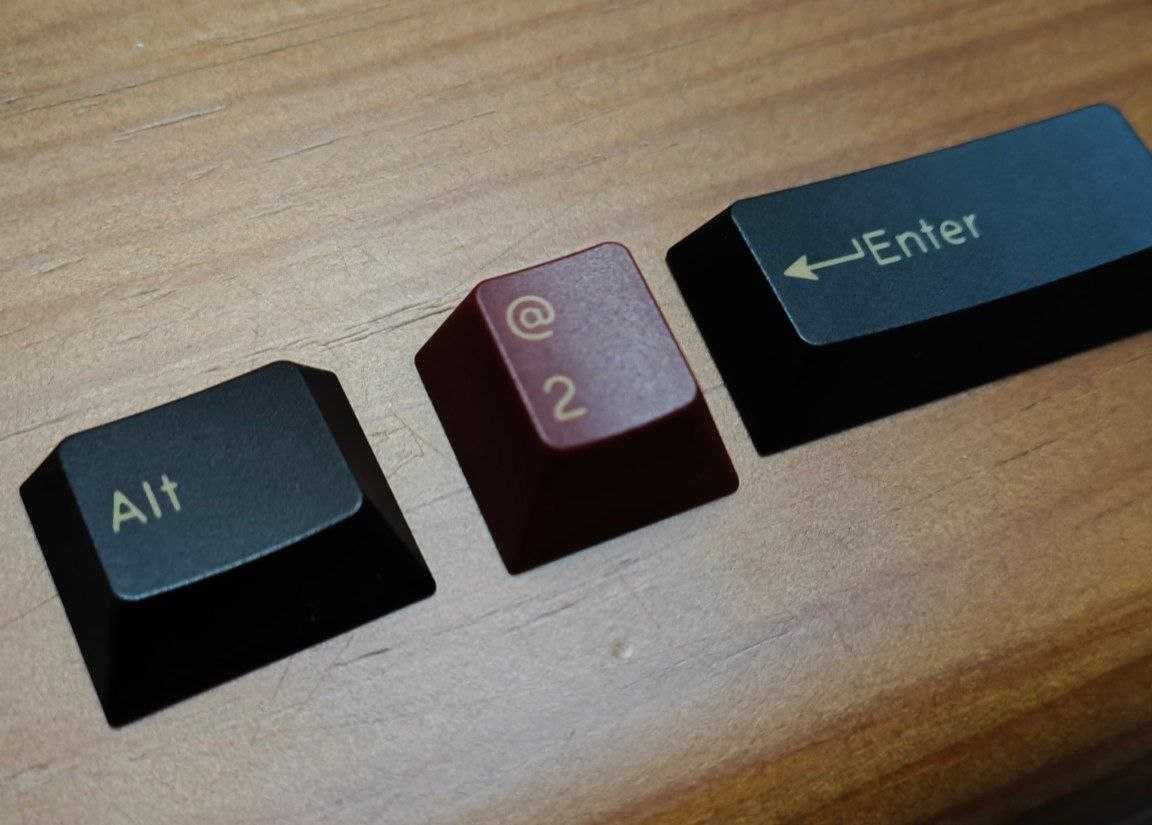 Teclas / Keycaps GMK Red Samurai (Vermelho, KBDiy)