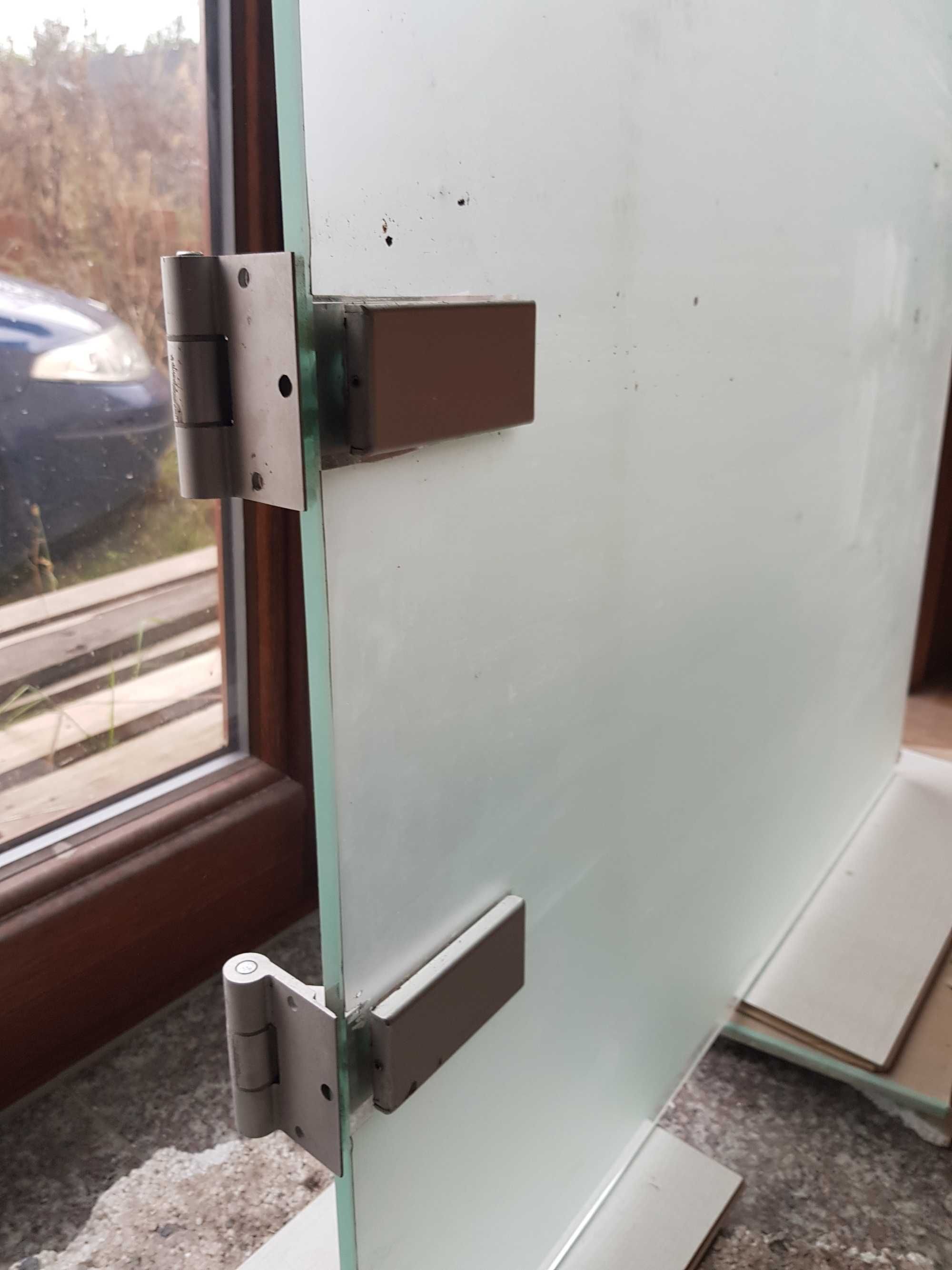 Drzwi szklane 273x92,5 grubość 10mm
