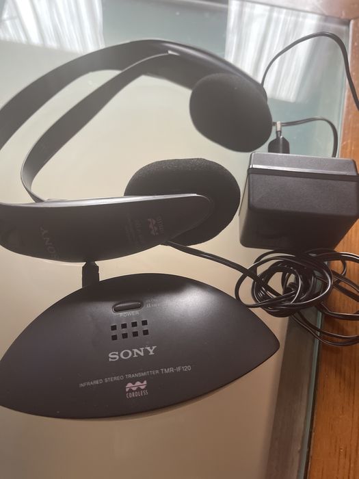 Auscultadores sony infravermelhos