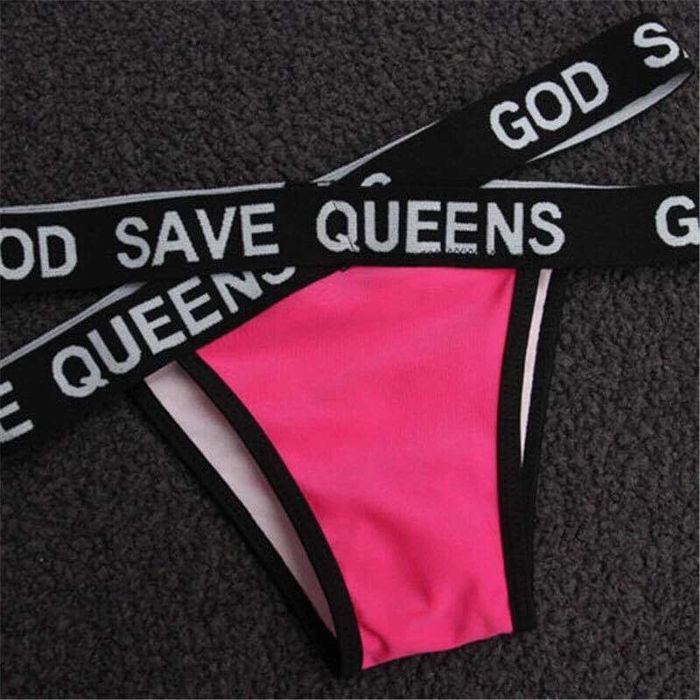 Biquini brasileiro rosa subido TAMANHO M