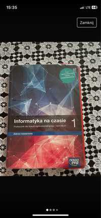 Podręcznik Nowa Era „Informatyka na czasie 1” zakres rozszerzony