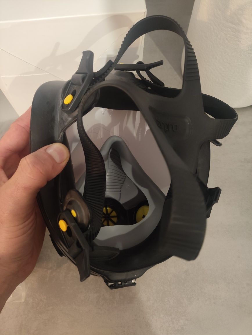 Maska gazowa oddechowa solidwork nowa