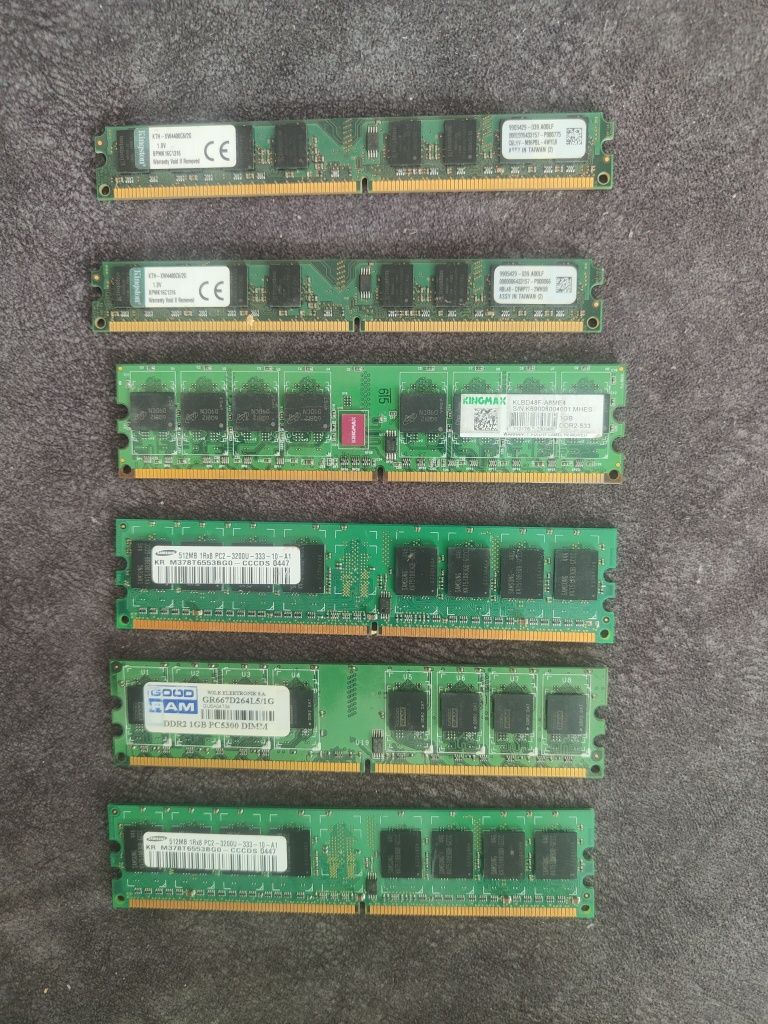 Pamięci do komputera stacjonarnego DDR2 pc2