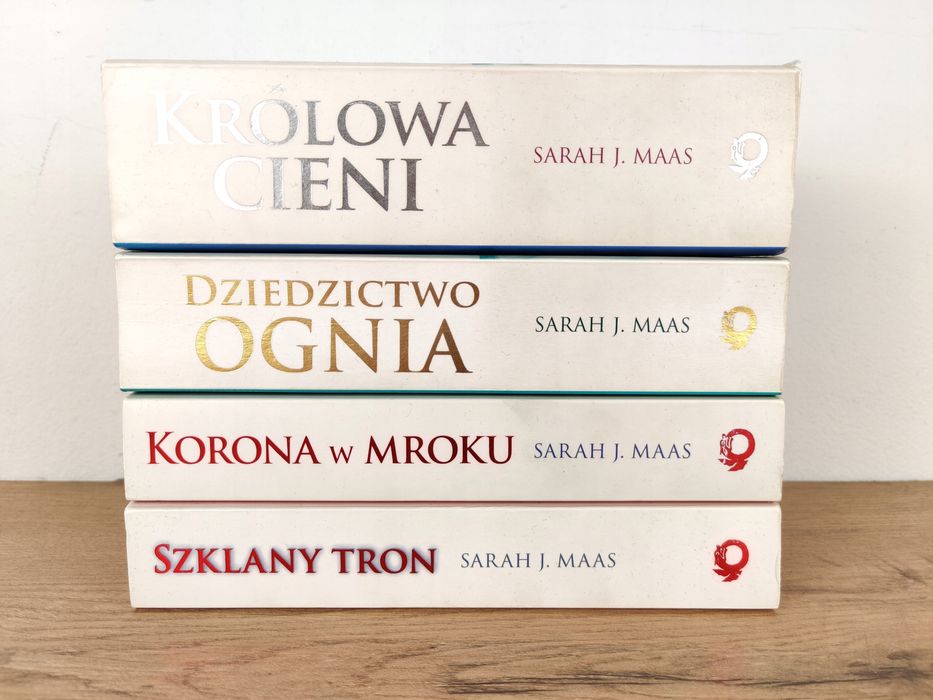 Szklany tron 1-4 / Zestaw / Sarah J. Maas