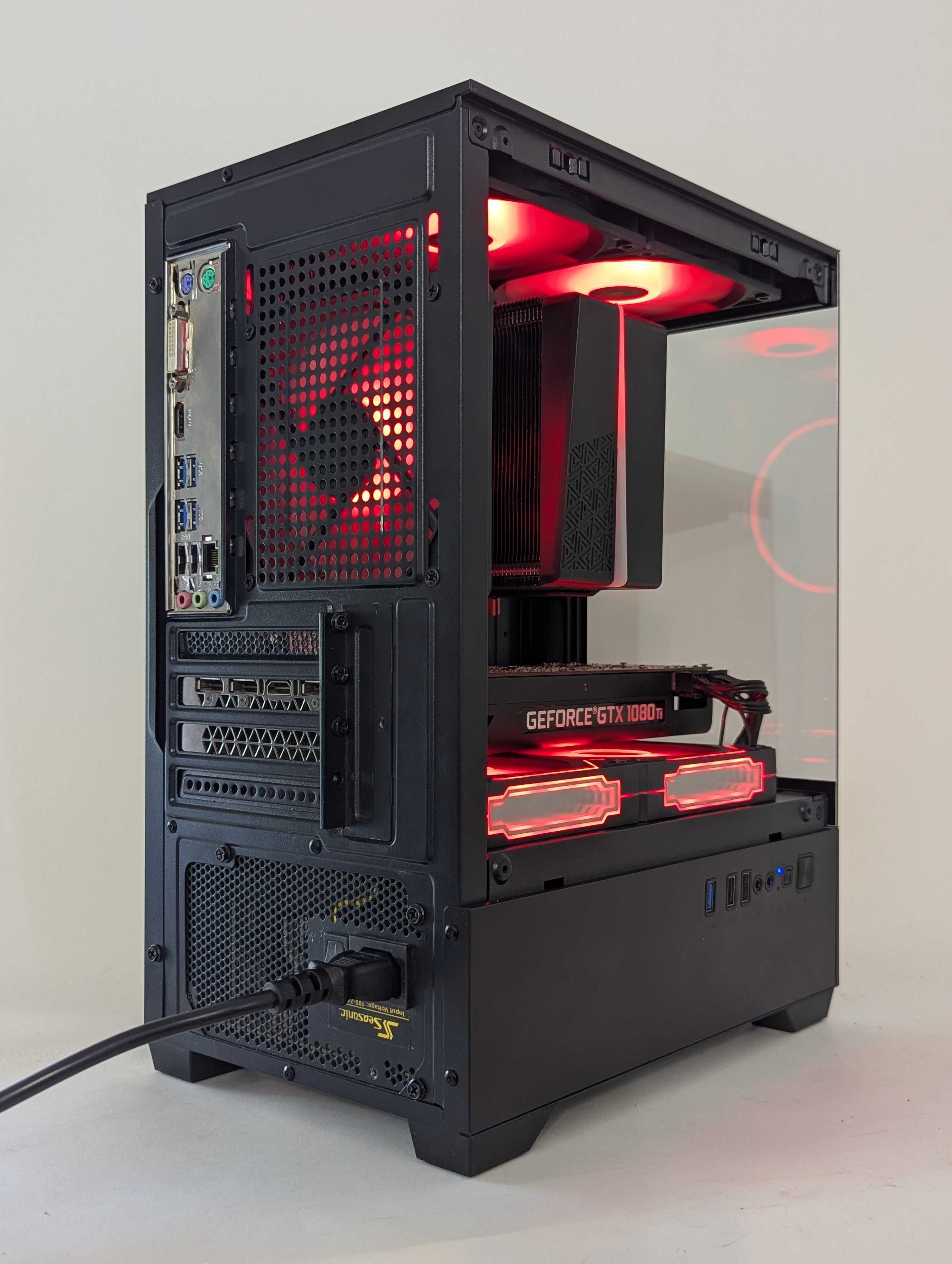 ІГРОВИЙ КОМП'ЮТЕР RYZEN 5/ GTX1080ti 11gb/ 32gb ddr4/ 512gb NVME