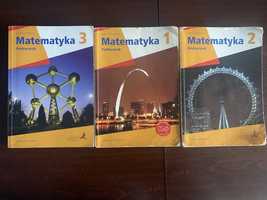 Matematyka 1, Matematyka 2 i Matematyka 3 - Podręcznik