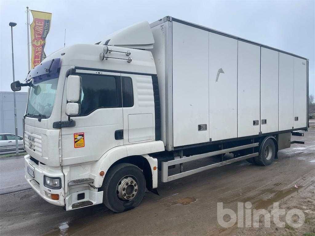 MAN TGM 15.280 4X2 LL Euro 5, kontener z otwieranym bokiem