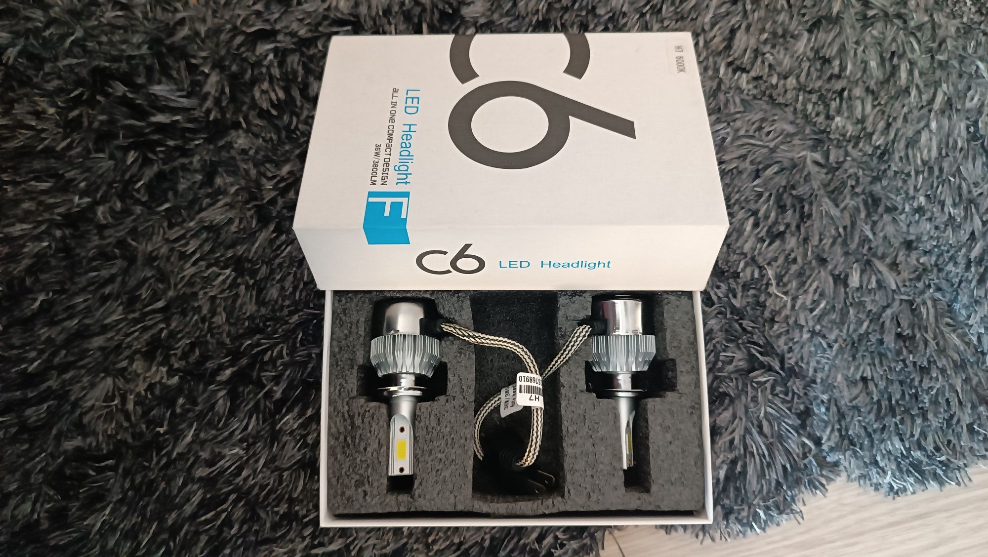 Żarówki LED H7 6000K