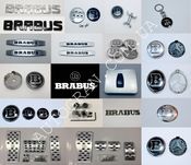 Эмблемы решетки, кузова, капота, на крыло Mercedes BRABUS