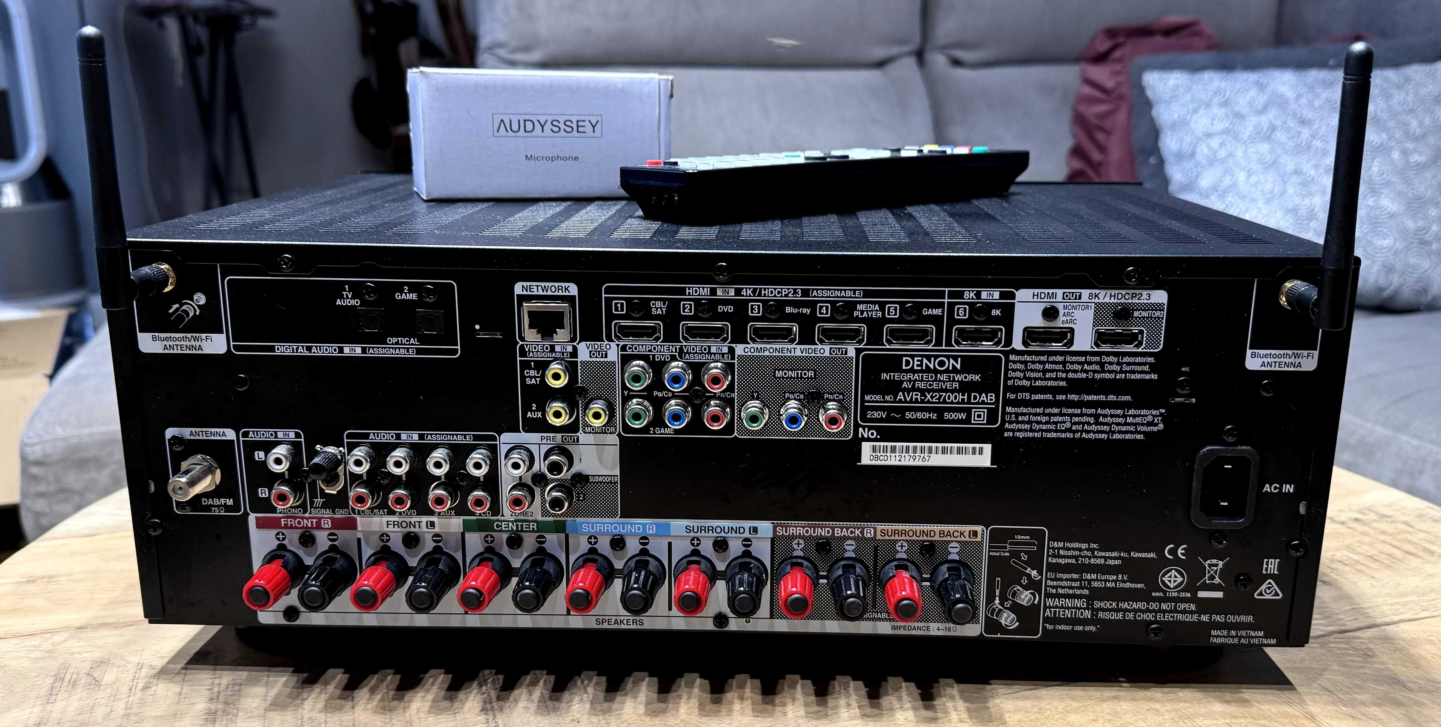 Sprzedam Denon AVR-X2700H DAB - Stan idealny