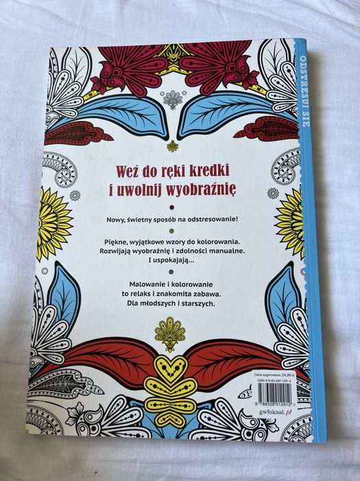 Kolorowy trening antystresowy- kolorowanki