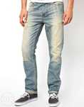 Męskie spodnie jeansowe Slim W30 L30