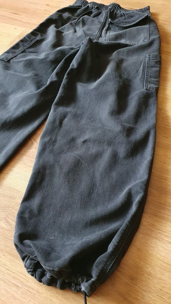 Jeans parachute spadochronowe H&M 32 xxs
