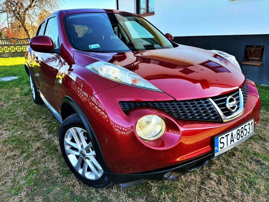 Nissan Juke 1.6 Benzyna Niski Przebieg Doinwestowany Hak Drugie Opony Stan Bdb!