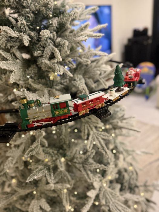 Comboio de natal para arvore