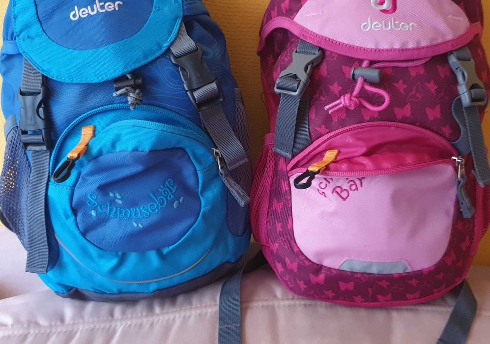 Oryginalny plecak Deuter Schmuse bar dla dziecka 2szt. Komplet