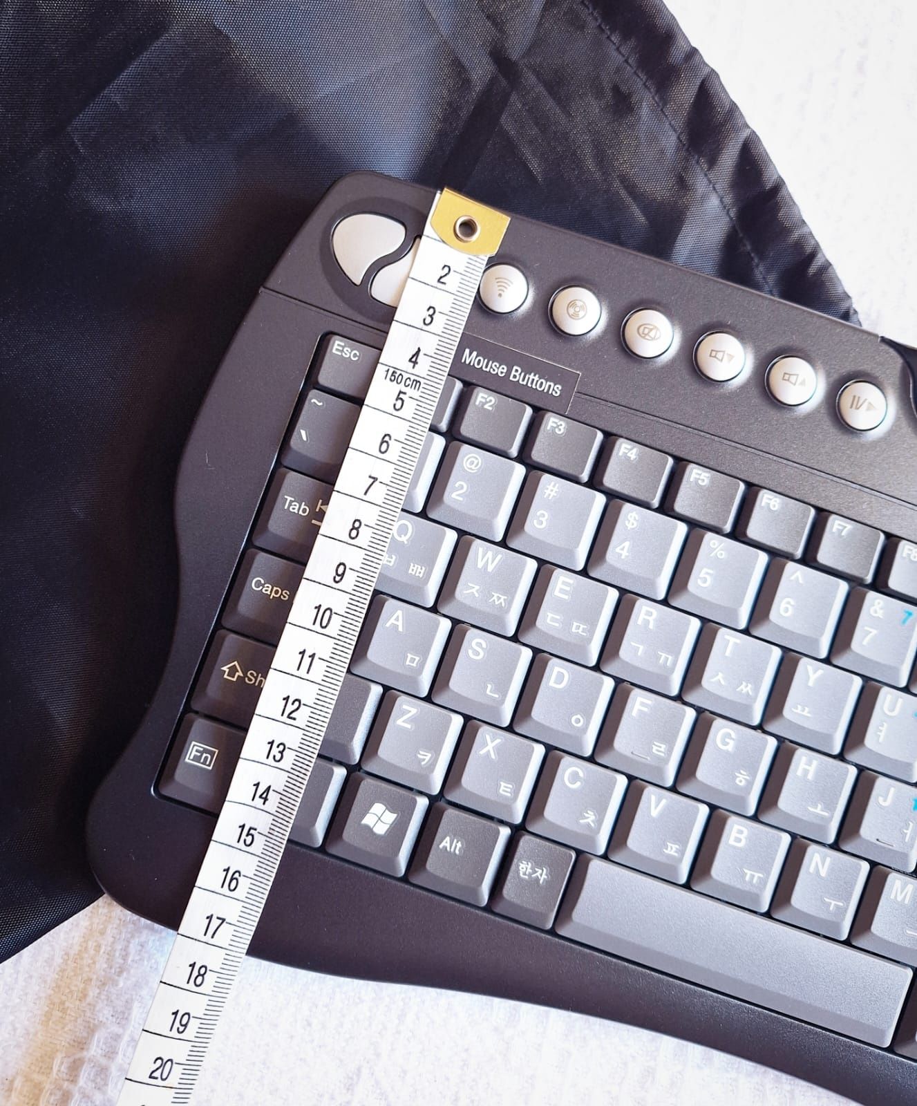Bezprzewodowa Trackball Klawiatura