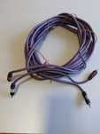Oehlbach przewód kabel car audio 2x2RCA+ uziemienie 5m