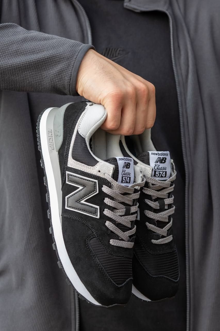 мужские кроссовки New Balance 574 Classic Black\White