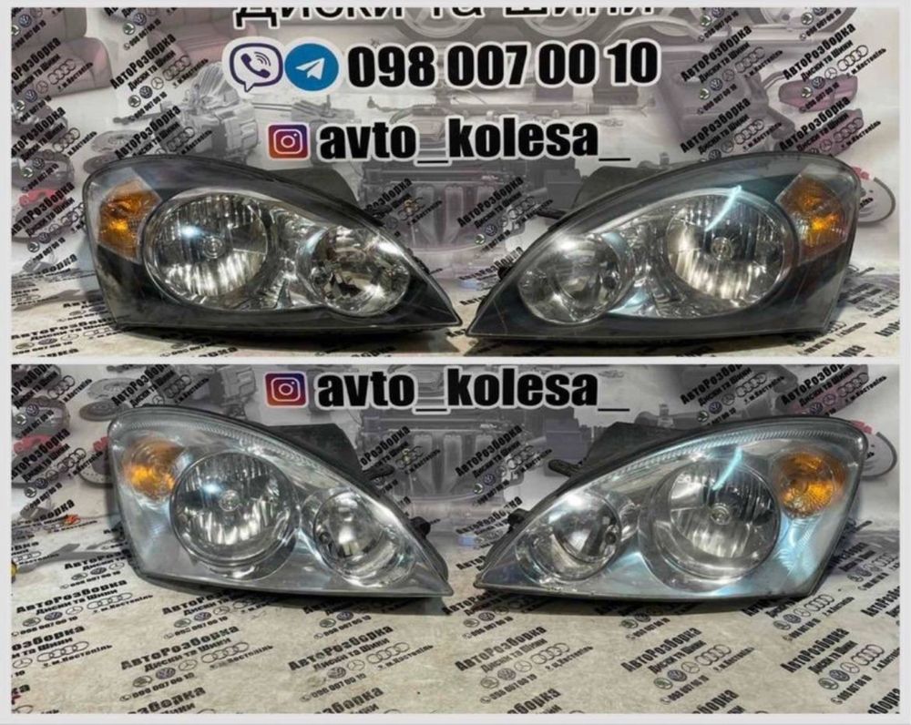 Фари Kia Ceed 2006-2009 Європейські, ‼️не англійські‼️
