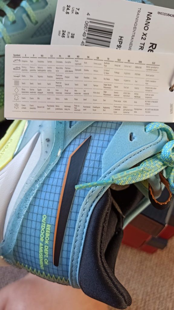 Nowy sneakersy Reebok NANO X2 TR ADVENTURE HP9229.