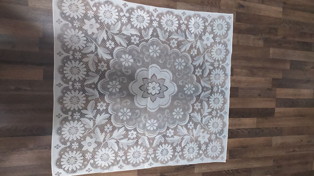 Скатерть Кружевная тюль 2шт