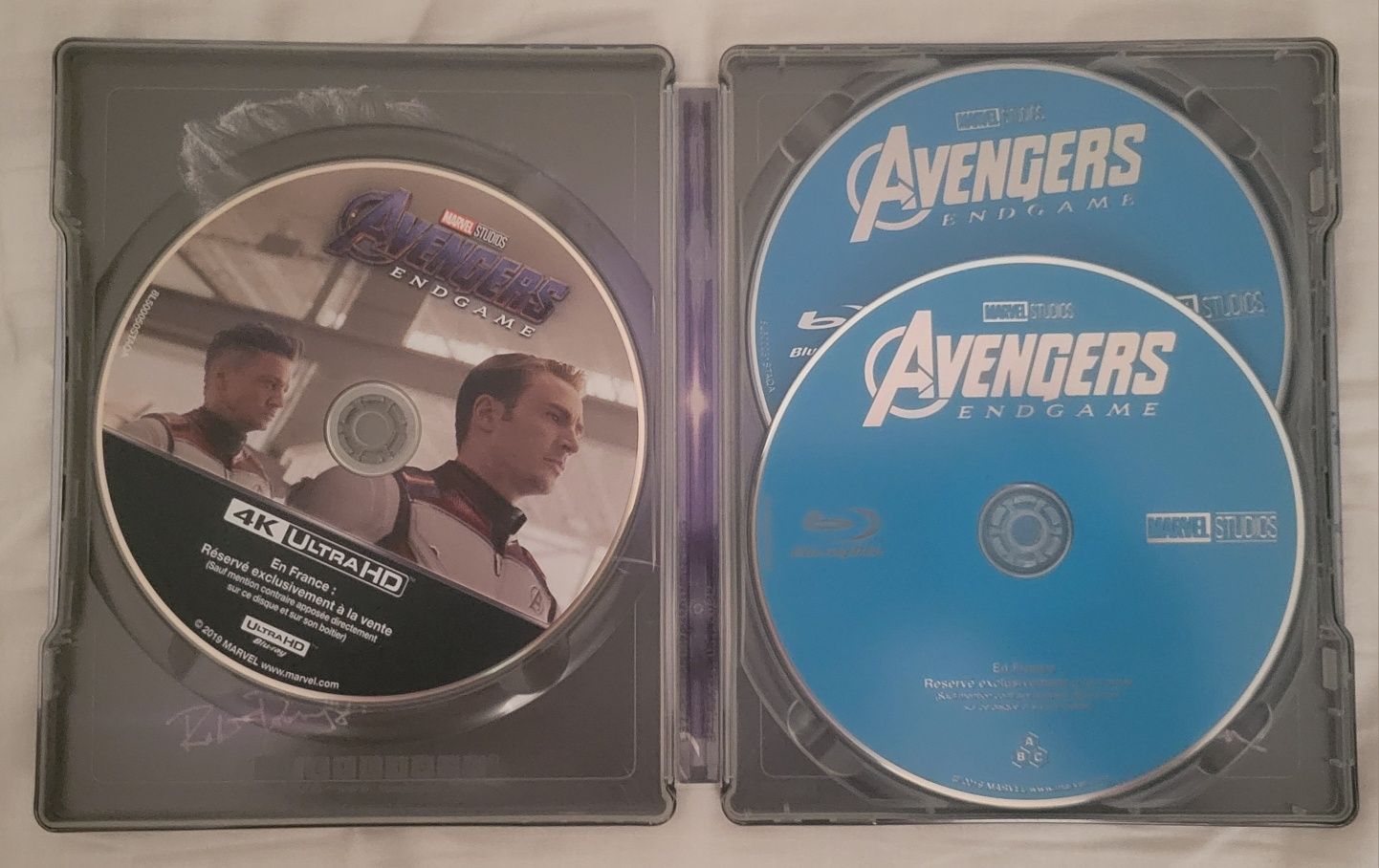 Bluray Vingadores Endgame 4k steelbook