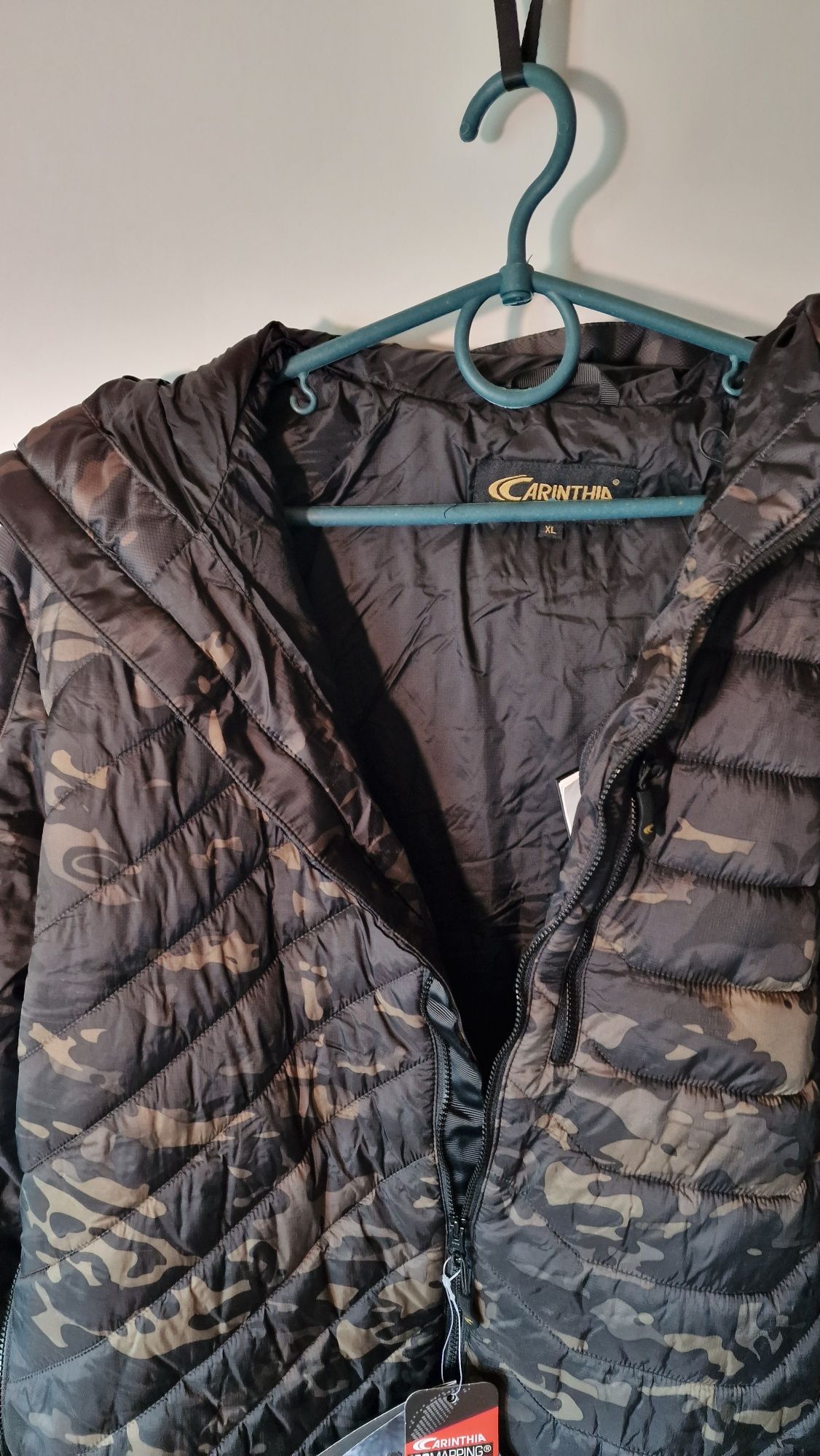 Куртка пуховик военная Carinthia ESG G-loft Jacket камуфляж