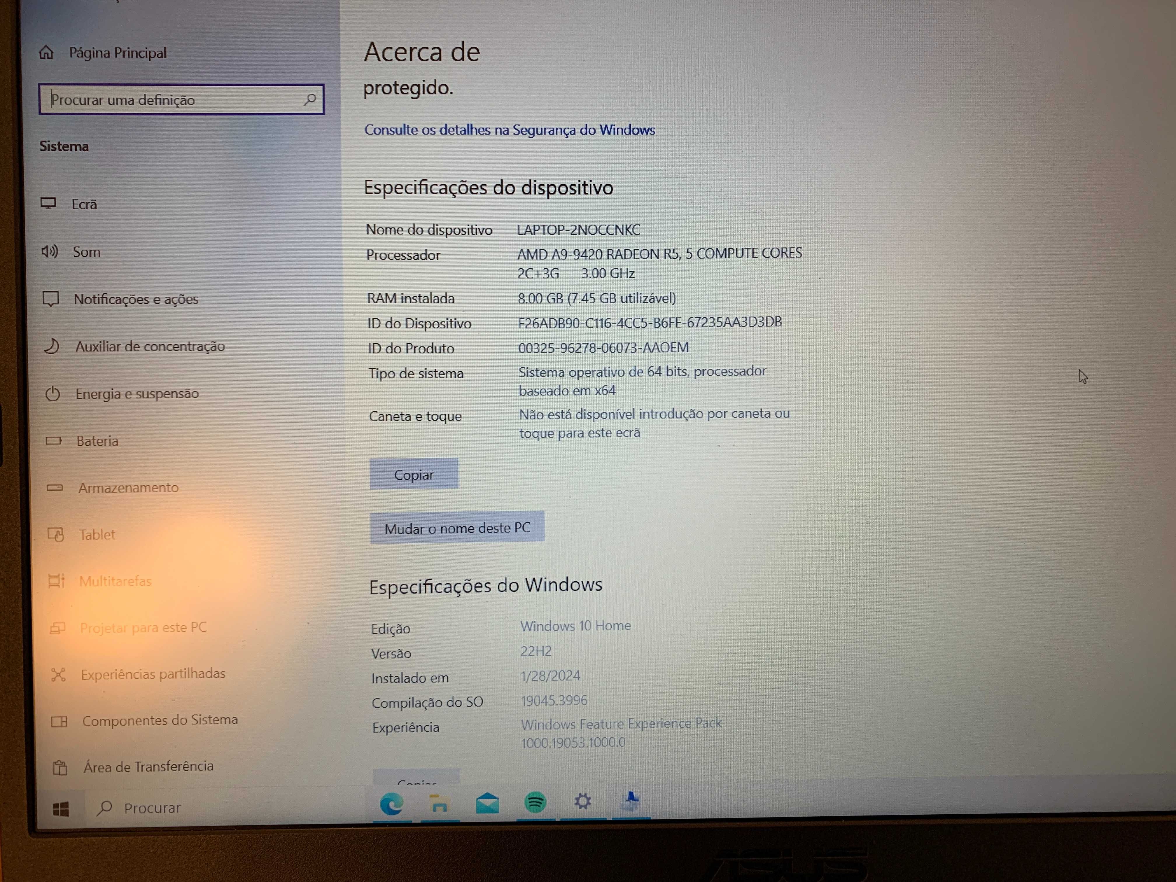 Asus VivoBook F505BA