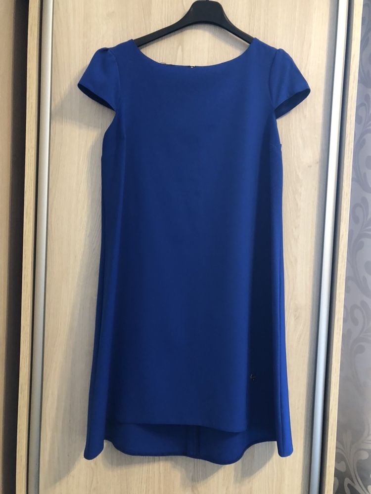 Sukienka modrakowa rozmiar 40 - REZERWACJA