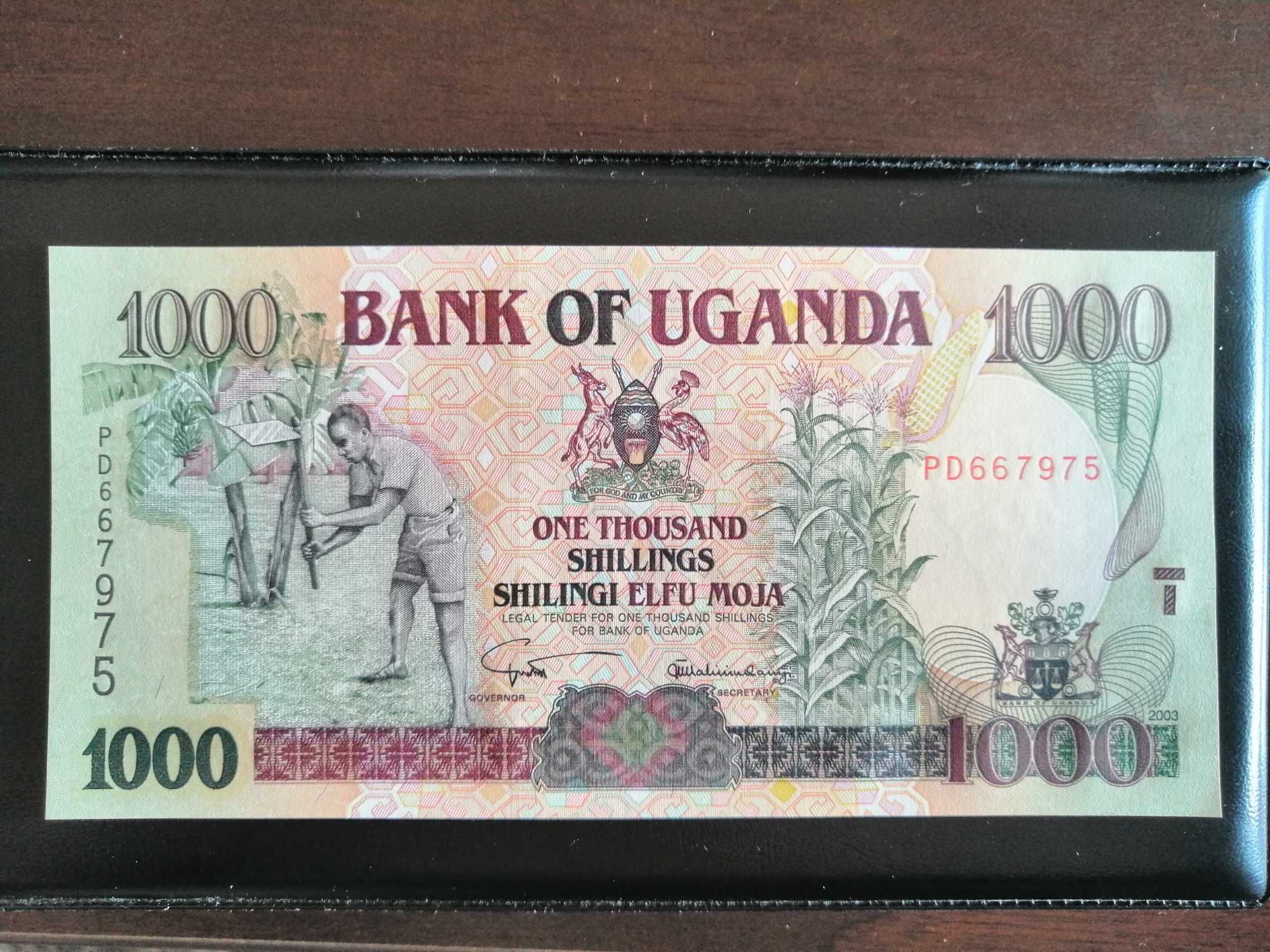 Banknot Uganda 2003r UNC
