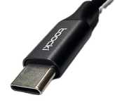 Adapter TOOCKI jack 3.5 mm – USB-C do słuchawek Samsung Doogee