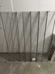 Półka ażurowa 30, kolor platinum 14x305x1212 mm Elfa 4 sztuki