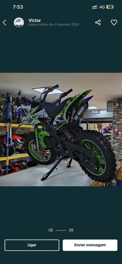 Mini motos cross 49cc para crianças modelos novos suspensao imvertida
