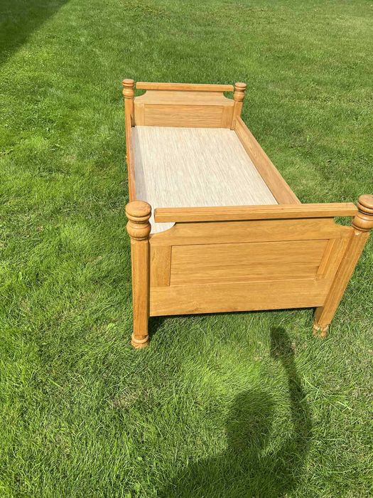 Łóżko dębowe – 198 cm x 98 cm Piękne na zamówienie