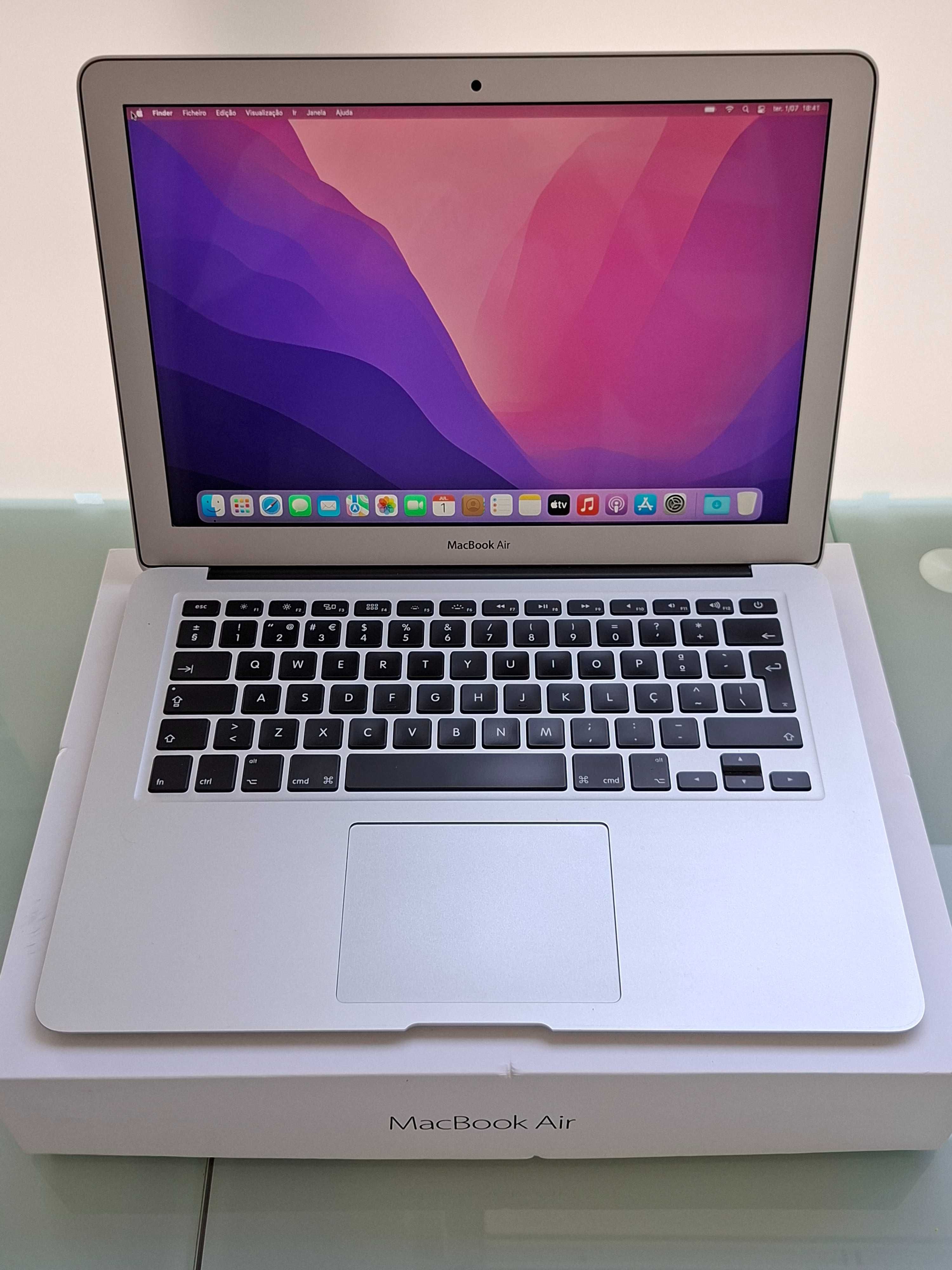 MacBook Air ano 2015, 13.3'', i5 |MacOS 12 Monterey | 128GB SSD | NOVO