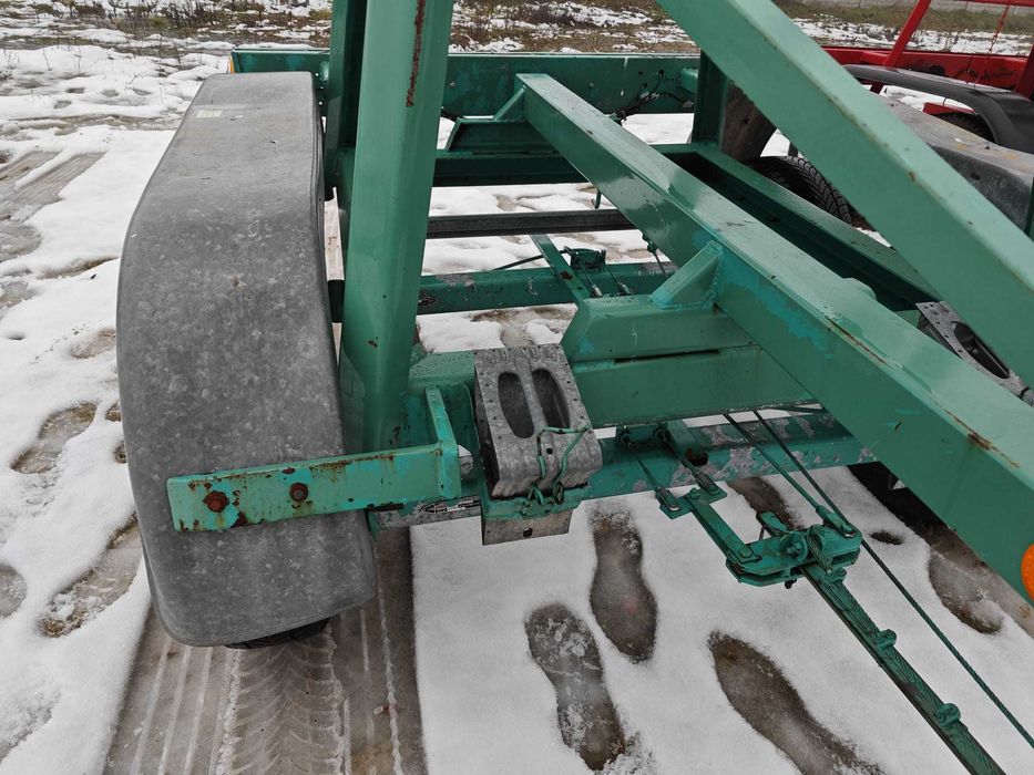 Przyczepa dłużycowa dłużyca Auwarter NL2,0T do stali drutu słupów M/17