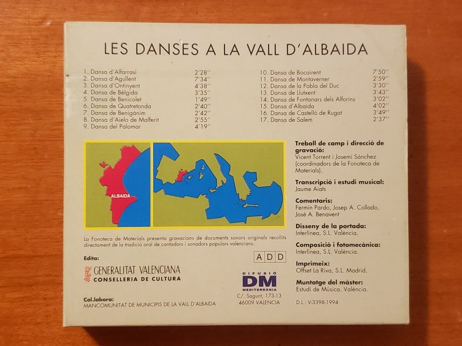 Les Danses a la Vall d'Albaida