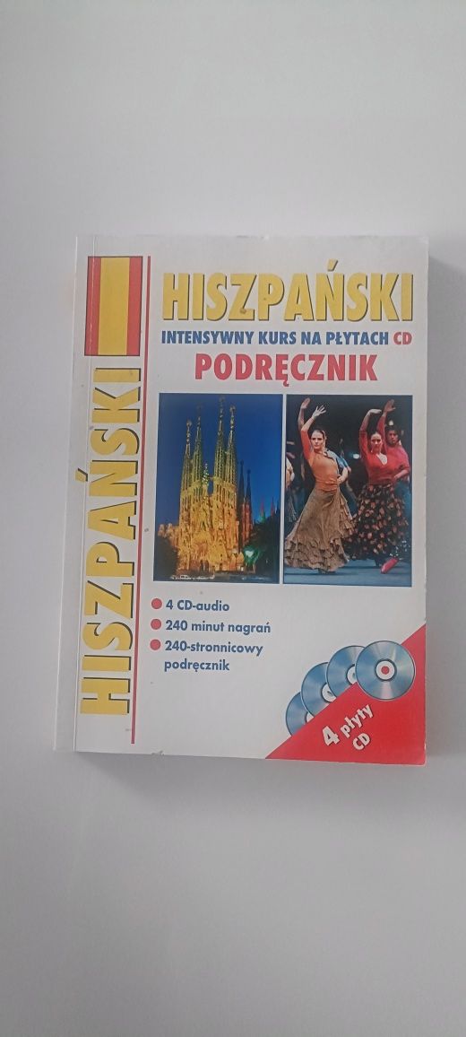 Hiszpański intensywny kurs, podręcznik (brak płyty CD)