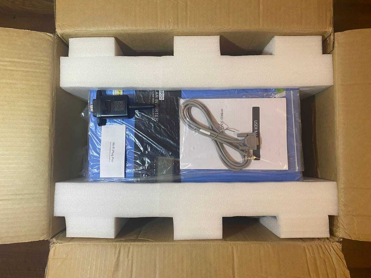 Гибридный солнечный инвертор Anenji ANJ-6200W-48 WIFI чистый синус