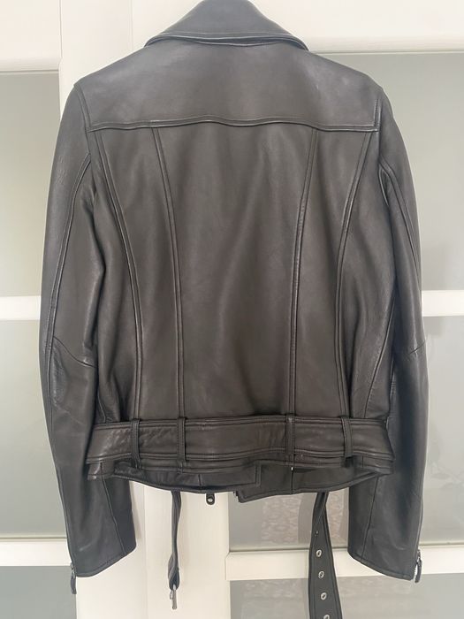 Massimo Dutti шкіряна косуха