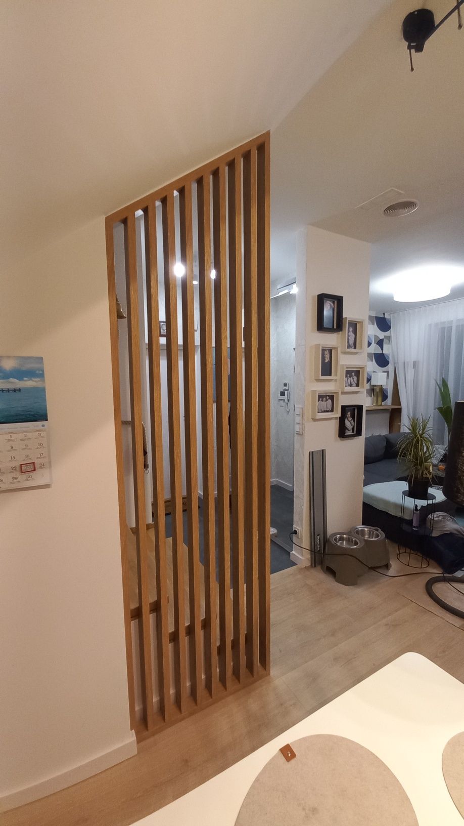 Lamele, ścianka ażurowa, przepierzenie