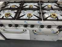 Fogão industrial Junex com 6 Queimadores e forno Xl