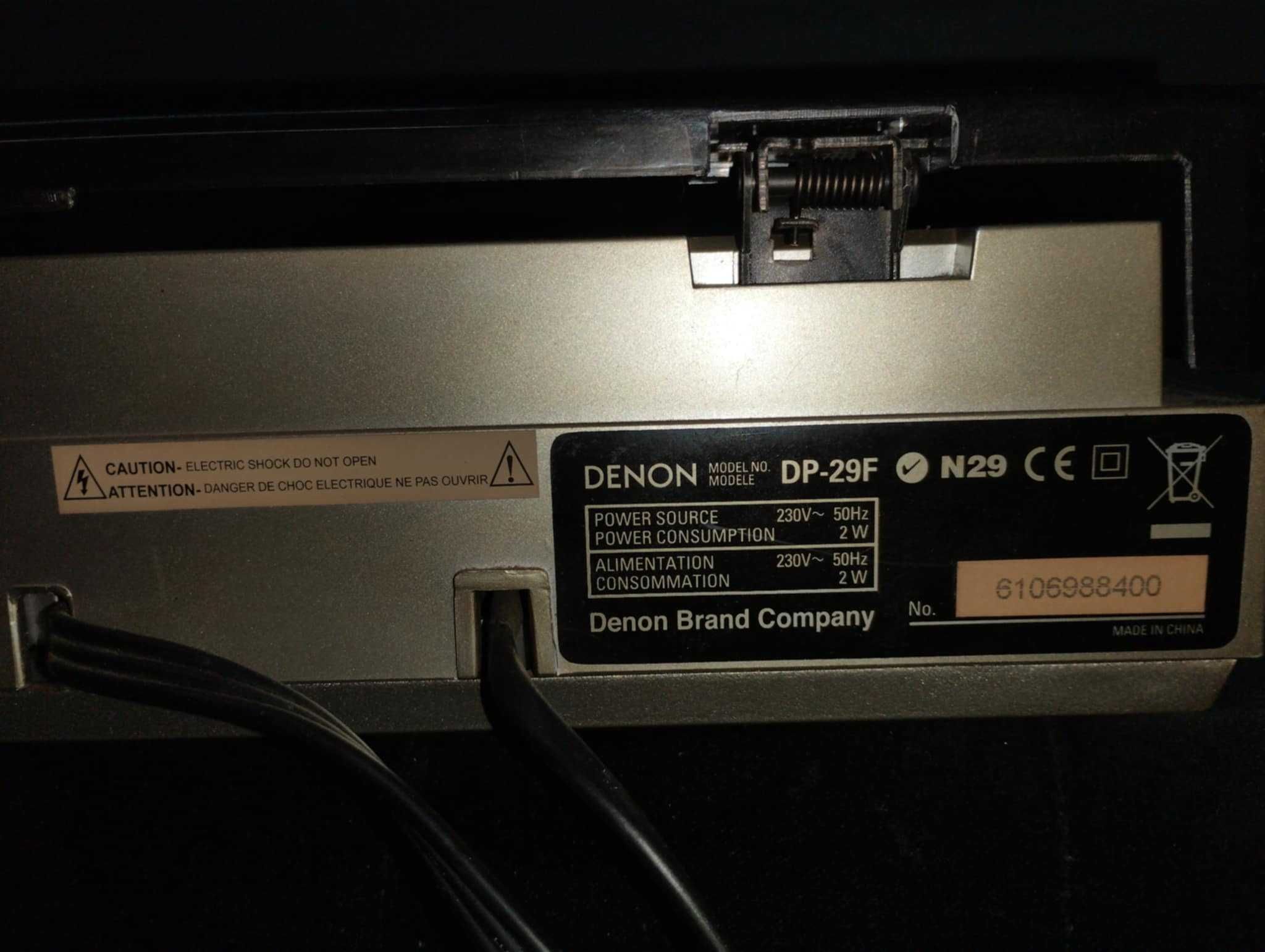 Gramofon Denon DP-29F, full automat