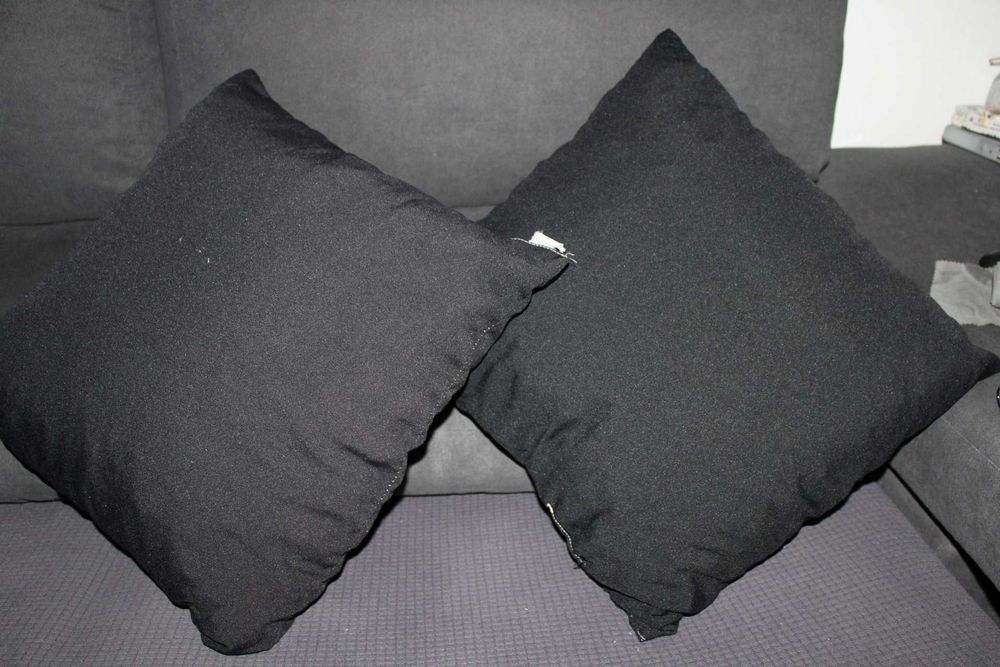 Almofadas Decorativas Pretas