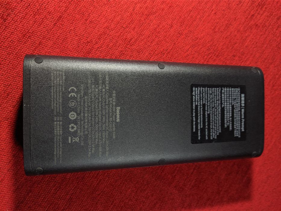 Інвертор Baseus 500W. Чиста синусоїда.