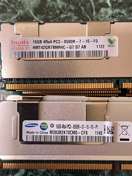 Оперативна памʼять серверна 8 гб/16 гб ddr 3