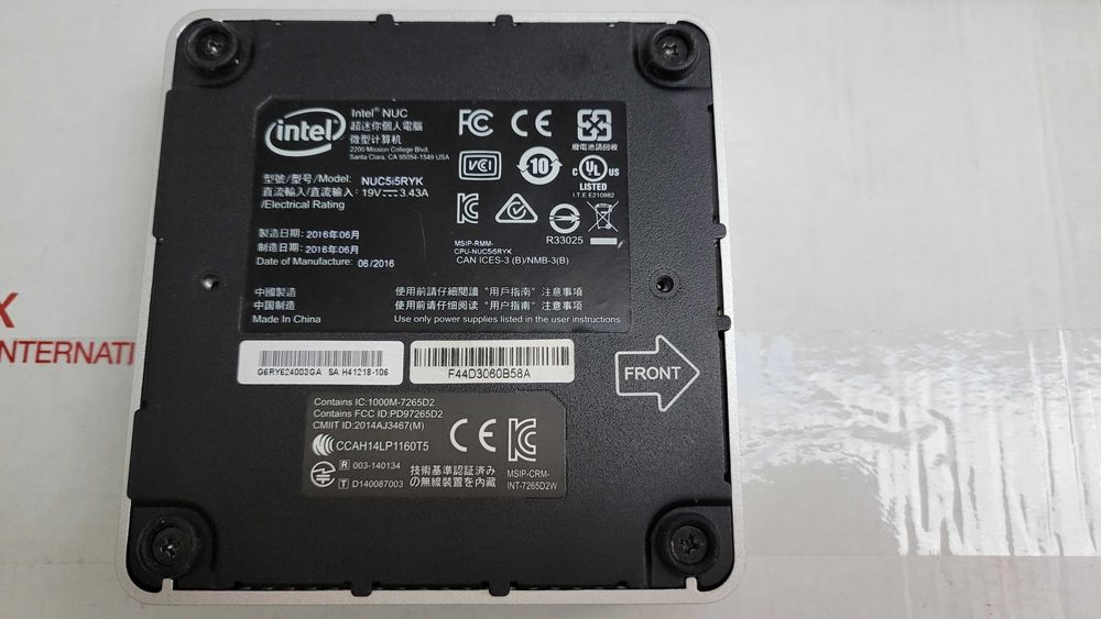 Міні-пк Intel NUC5i5RYK i5-5250u 8-128GB m.2 NVME SSD WiFi BT DP HDMI