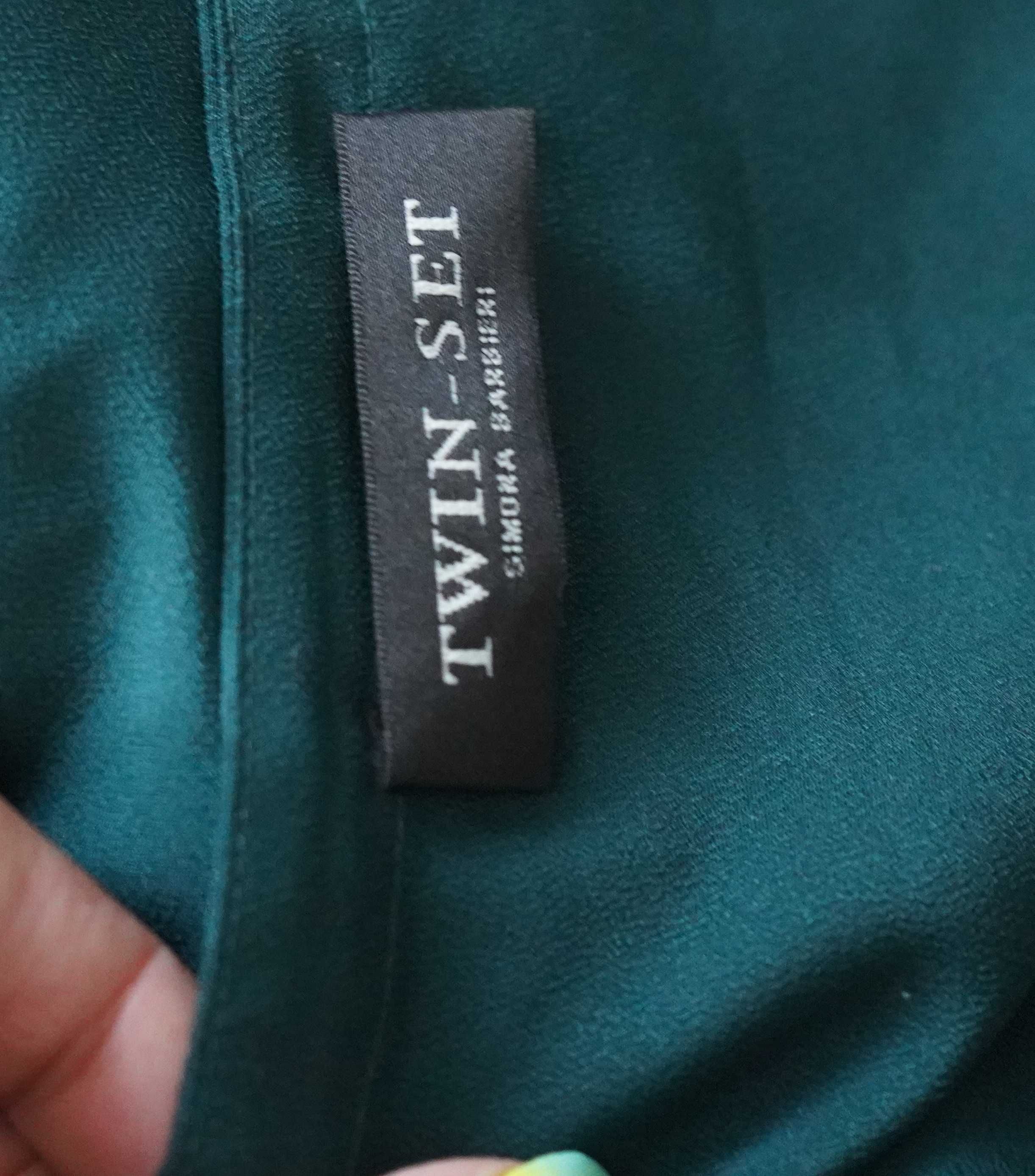 Top TwinSet wykończony koronką