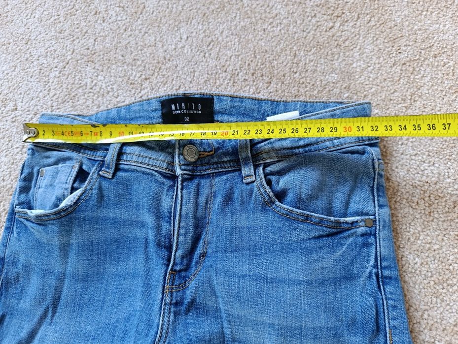 Spodnie jeansowe z dziurami mohito rozm 32